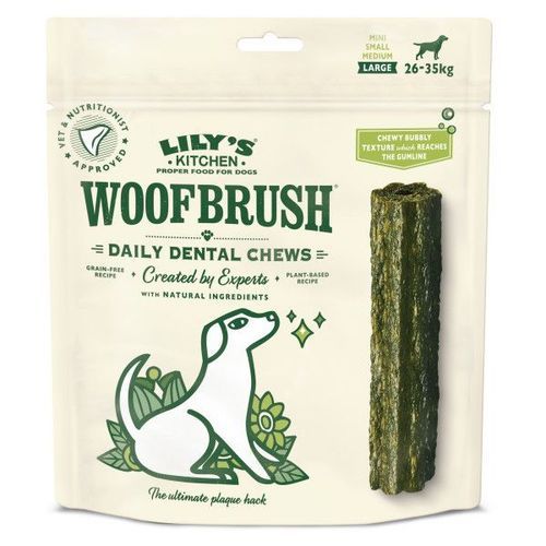 Dental Chews Woofbrush Tuggben till Hund - L