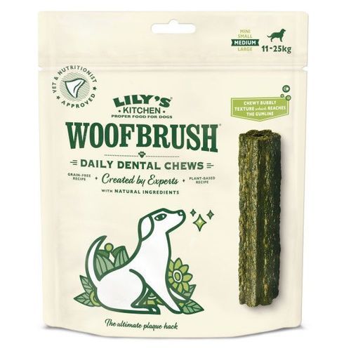 Dental Chews Woofbrush Tuggben till Hund - M