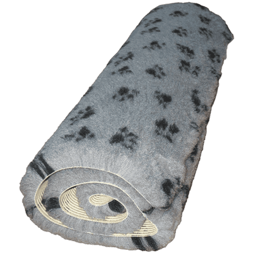 Lupusfäll Antiglid Fäll med tassar Gray 75 x 100 cm