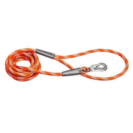 Koppel Runt m. Reflex, Pistolhake - Orange / 5 m, 75 mm hake