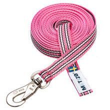 Nosework Koppel Utan Handtag, Pistolhake - Rosa / 5 m x 15 mm