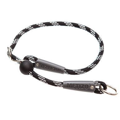 Retrieverhalsband Runt Svart - Svart / 35 cm