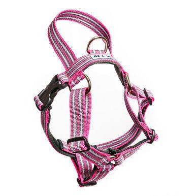 Sele Med Handtag, Rosa - XL