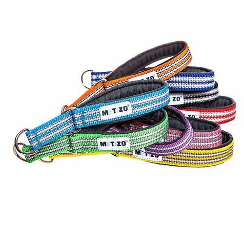 Fodrat Halsband Halvstryp Olivgrön - Olivgrön / 20 cm x 15 mm