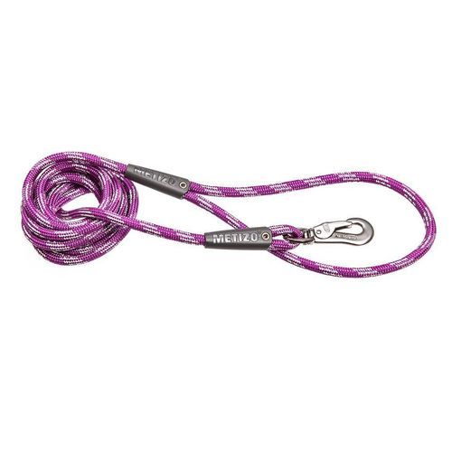 Koppel Runt m. Reflex - Lila / 5 m, 75 mm hake