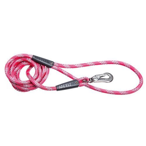 Koppel Runt m. Reflex - Rosa / 3 m, 55 mm hake