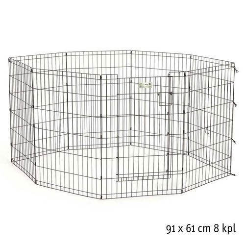 Midwest Valphage 8 paneler Svart