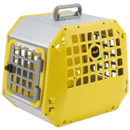 Hundbur Care² Yellow Medium