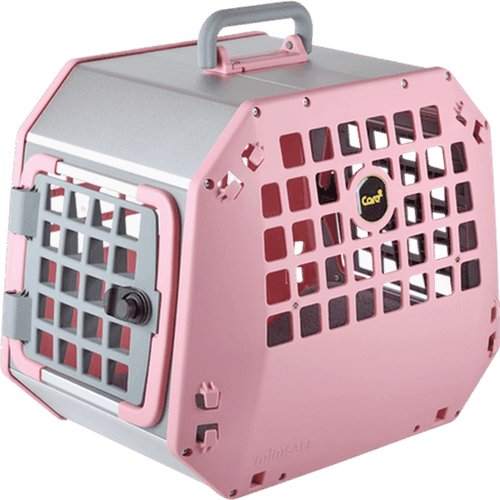 Hundbur Care² Pink Medium