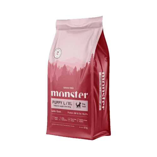 Dog Grain Free Puppy L/XL Lamb/Duck 12 kg