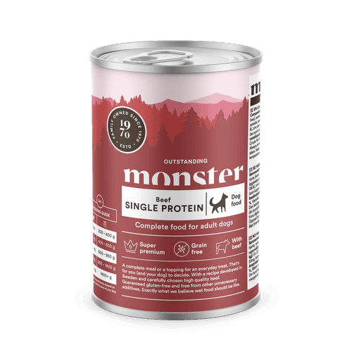 Dog Adult Single Protein Beef - 6 x 400 g