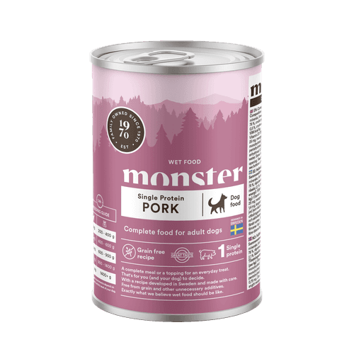 Dog Adult Single Protein Pork - 6 x 400 g