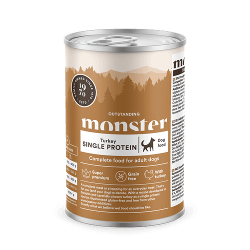 Dog Adult Single Protein Turkey - 6 x 400 g