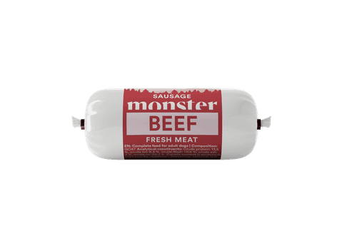 Dog Sausage Beef Hundfoder - 80 g