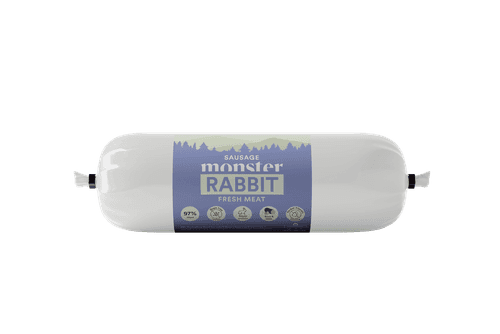 Dog Sausage Rabbit Hundfoder - 12 x 200 g