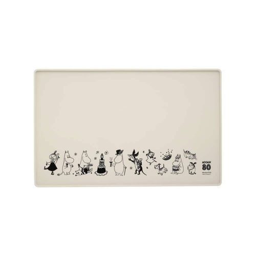 Moomin for Pets Mumin 80 år Silikonunderlägg (48 x 30 cm)