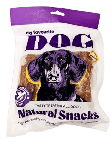 Chicken Wrapped Rawhide Roll With Chicken Filling 12 cm, 6-pack, 360g