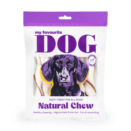 Filled Rawhide Twists - Lamb 14 cm, 220 g, 10-pack