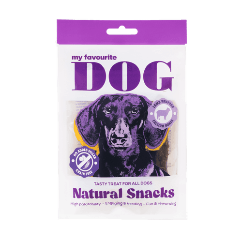 Lamb Wrapped Calcium Bone 72g