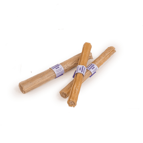 Pressed Rawhide chew Roll - Natural 20 cm