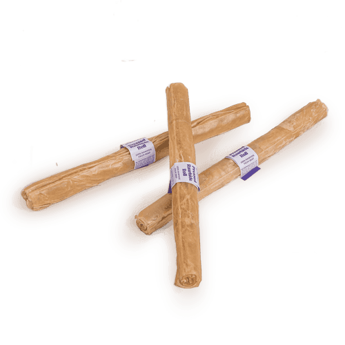 Pressed Rawhide chew Roll - Natural 25 cm, 85 g