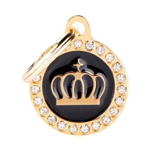 MyFamily Glam Svart/Guld - Krona