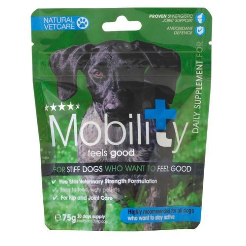 Natural Vetcare Mobility+ Kosttillskott för leder - 75 g