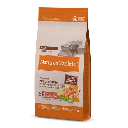 Nature's Variety Original No Grain Mini Adult Salmon - Ekonomipack: 2 x 7 kg