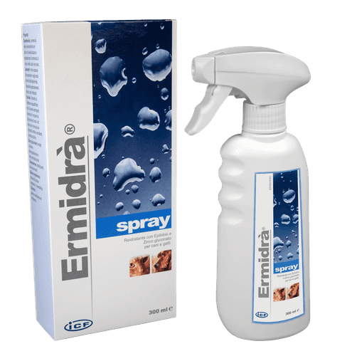 ICF Ermidrà Spray för irriterad och röd hud - 300 ml