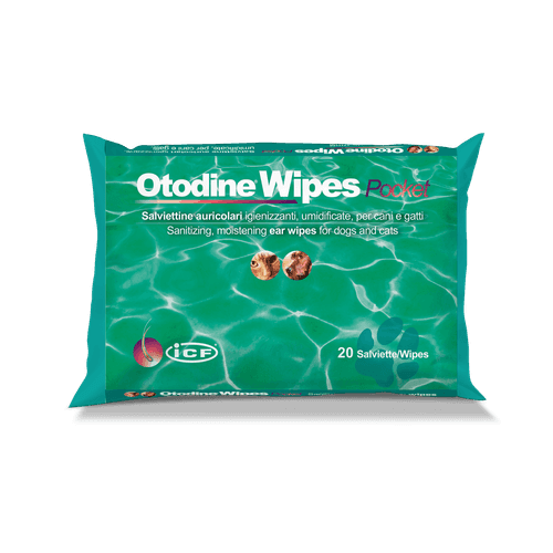 Otodine Wipes Rengörande Våtservett för Hund - 20 st