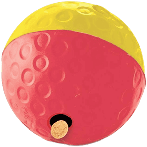 Dog Treat Tumble Plastic, Level 1 (Beginner) Red Large 13 cm