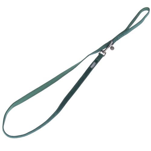 Nomad Tales Blush hundkoppel, emerald - 120 cm långt, 15 mm brett