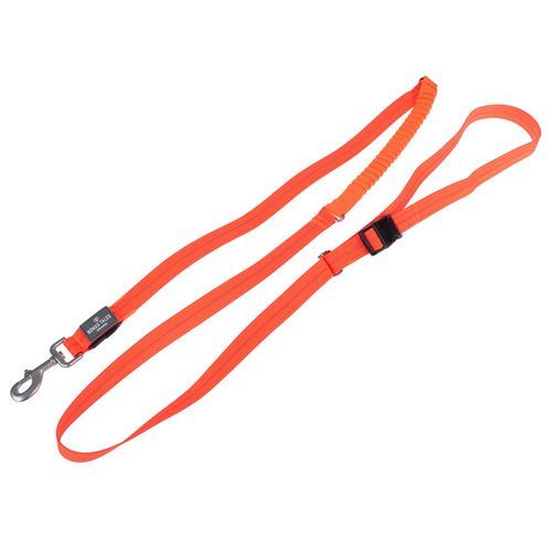 Nomad Tales Spirit USB LED joggingkoppel orange - 180 - 250 cm långt, 25 mm brett