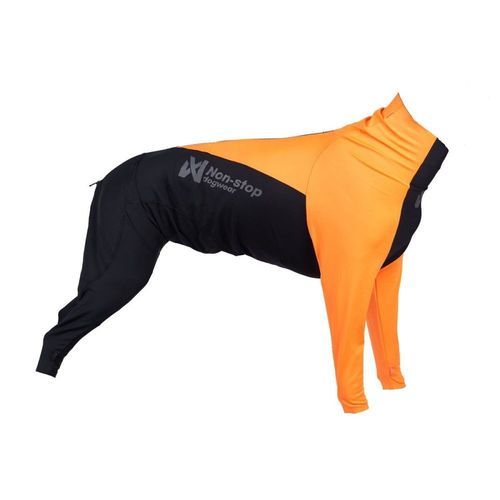 Non-stop Dogwear Protector Hundoverall Hane Svart & Orange (36)