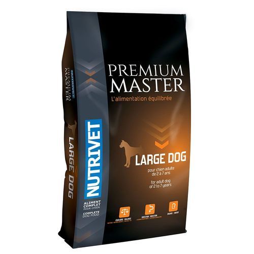 Nutrivet Premium Master Stor hund - 2 x 15 kg