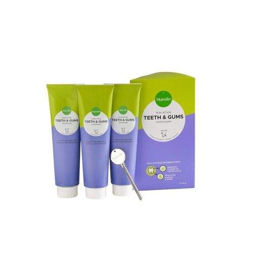 Nutrolin Teeth & Gums Nutriotional Paste 200g (600 g)