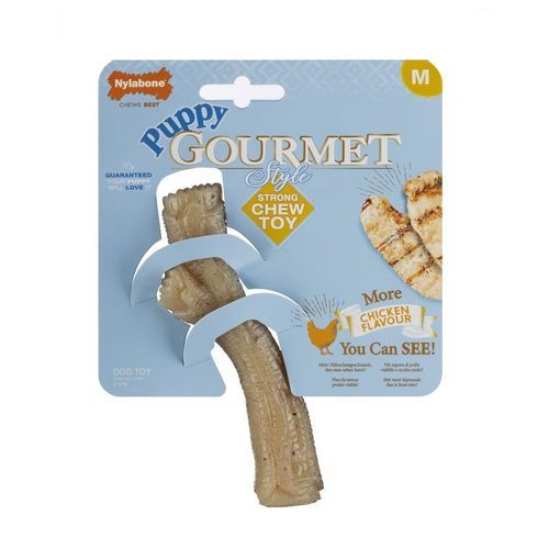 Nylabone Puppy Gourmet Stick Chicken S