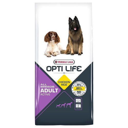 Opti Life Adult Active - Ekonomipack: 2 x 12,5 kg