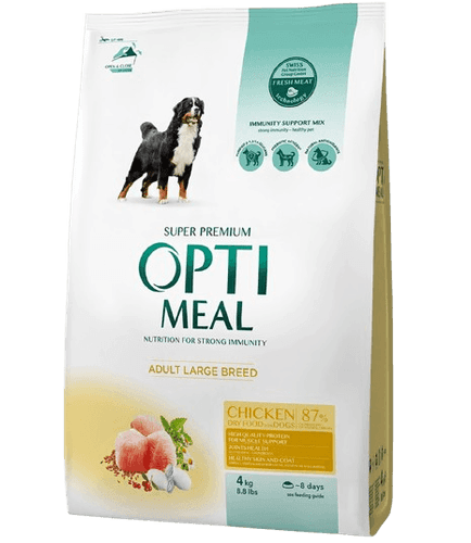 Adult Dogs Of Maxi Breeds Chicken 4 kg - Hund - Hundmat & hundfoder - Torrfoder för hund - Optimeal - ZOO.se