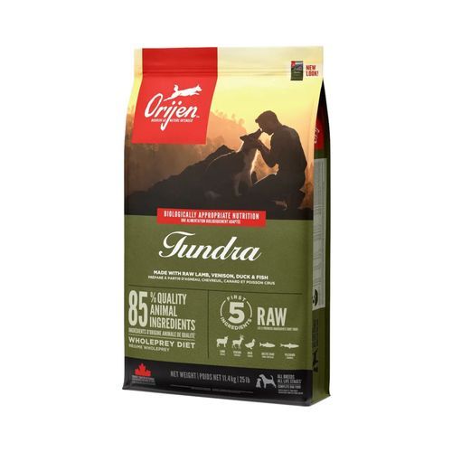 Orijen Tundra Hundmat Torrfoder 6 kg - Get, Vildsvin, Hjort