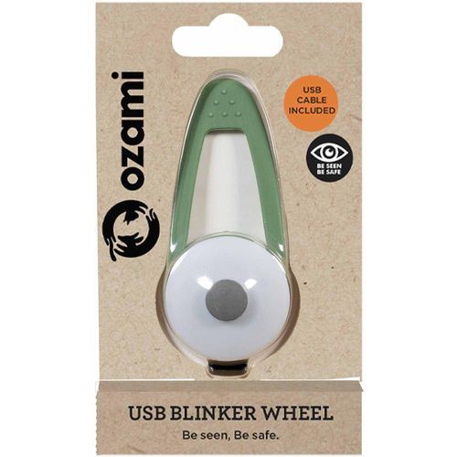 Lampa Blinker Wheel till Hund - Grön