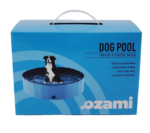 Ozami Dog Pool 80x20 cm Blå