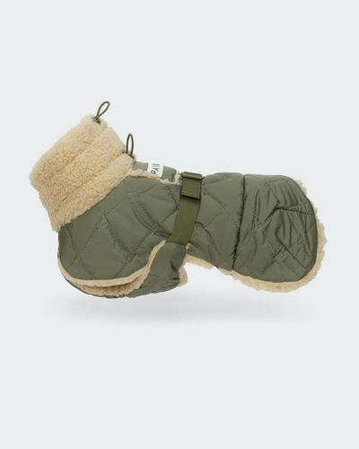 Hundtäcke Quilted Sherpa - 65 / Olivgrön