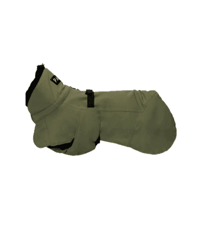 Reflekterande Regnjacka Hund, Grön - 55