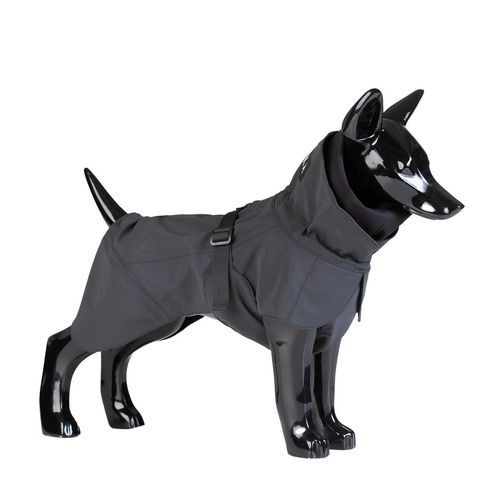 Reflekterande Regnjacka Hund, Svart - 50