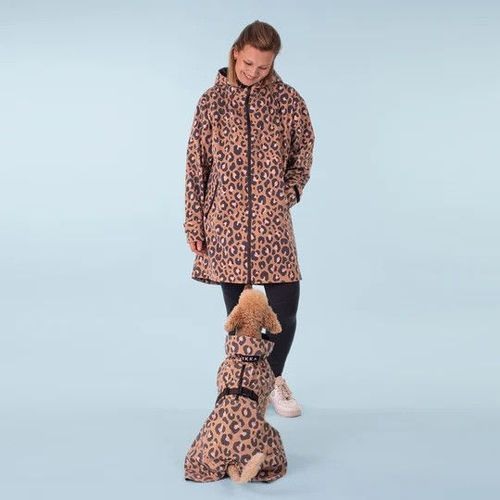 Reflekterande Regnjacka till matte, leo - XS