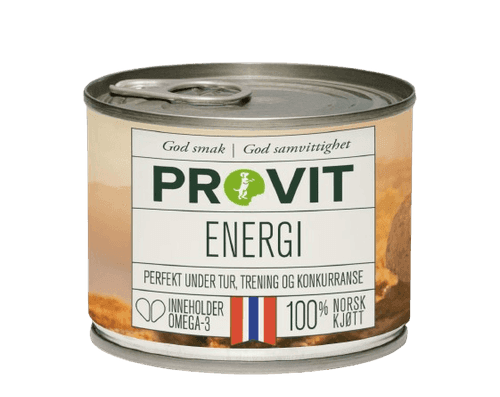 Våtfoder Extra Energi 185g - Hund - Hundmat & hundfoder - Våtmat & Våtfoder för hund - PROVIT - ZOO.se