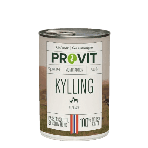 Våtfoder Kyckling 800 g - Hund - Hundmat & hundfoder - Våtmat & Våtfoder för hund - PROVIT - ZOO.se