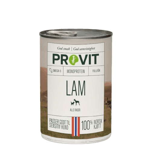 Våtfoder Lamm 800 g - Hund - Hundmat & hundfoder - Våtmat & Våtfoder för hund - PROVIT - ZOO.se
