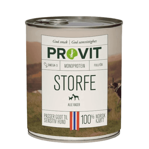 Våtfoder Nötkött 800 g - Hund - Hundmat & hundfoder - Våtmat & Våtfoder för hund - PROVIT - ZOO.se